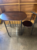 Table Set, SF & Small Metal Table & Chair