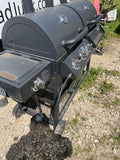 Grill, RR, Propane, with Smoker, Four-in-One