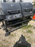 Grill, RR, Propane, with Smoker, Four-in-One