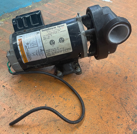 Machine, S12, Pump, Sundance ThermaMax 6500-263 Emerson Two Speed Spa Pump, Nr 1