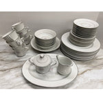 Dish-ware, S12, 45pc Vintage Fine China Dishes Set Nasco Sweet Afton, Plates, Bowls, Coffee Cups