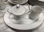 Dish-ware, S12, 45pc Vintage Fine China Dishes Set Nasco Sweet Afton, Plates, Bowls, Coffee Cups