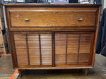 Dresser, B39, V-31, Mid-Century Modern Walnut Credenza