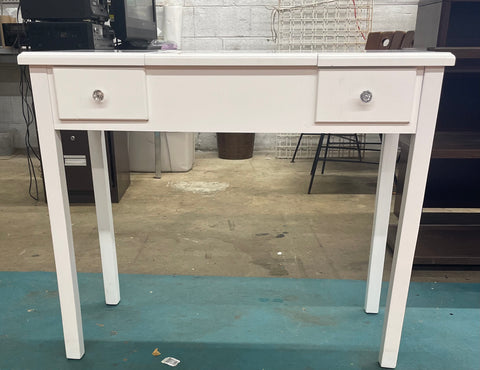 Table, SAC, Vanity Table, Dressing Table,Flip Top Desk Furniture,White