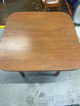 Table, SAD, Game Table, Hard Rock Andover Maple By Tell City, Sturdy & Compact