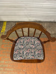 Chair, SAD, Vintage Captain’s Chair, Solid Cherry #3380