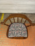 Chair, SAD, Vintage Captain’s Chair, Solid Cherry #3380