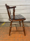 Chair, SAD, Vintage Captain’s Chair, Solid Cherry #3380