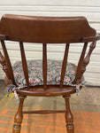 Chair, SAD, Vintage Captain’s Chair, Solid Cherry #3380
