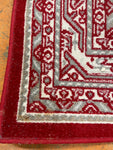 Rug, S12, Tribeca Collection,  4’x6’ Red Rectangular Carpet